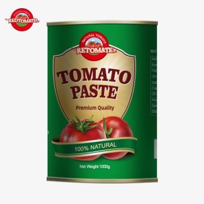 Produttore di scatole vuote da 1000 g per imballaggio di pasta di pomodori in scatola