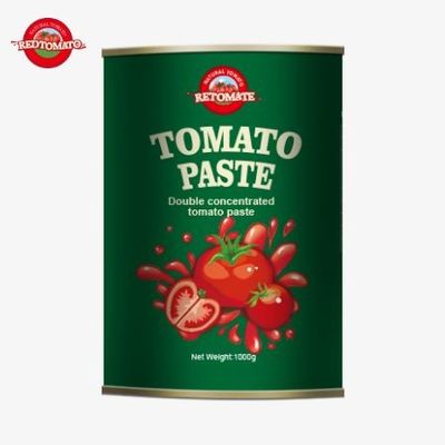 Produttore di scatole di latta da 1000 g per l'imballaggio della pasta di pomodoro