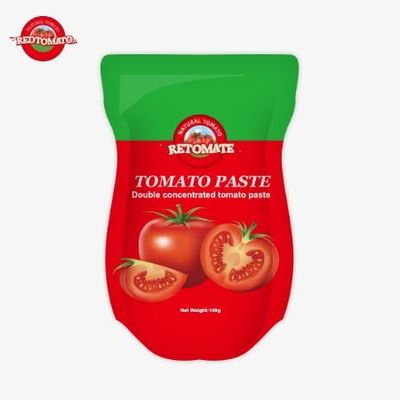 140g di pasta di pomodori acidi e dolci, disponibile in purezza dal 22% al 30%
