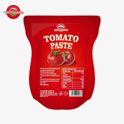 Il sacchetto di pasta di pomodoro da 340 g è conforme ai prezzi di fabbrica ISO, HACCP e BRC