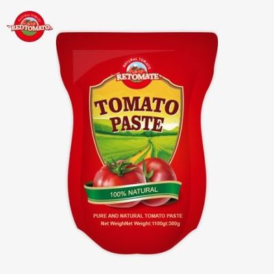Il sacchetto di pasta di pomodoro da 1100 g soddisfa gli standard ISO, HACCP e BRC per la conformità ai prezzi di fabbrica