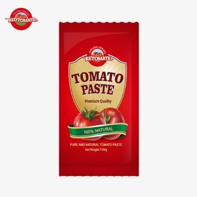 OEM Petit Sac de Tomate Ketchup 30g Sapore Acido Dolce Sapore Naturale Puro Standard ISO HACCP BRC FDA