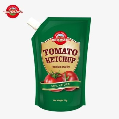 Offriamo sacchetti di ketchup da 70 grammi che soddisfano gli standard internazionali a prezzi di fabbrica.