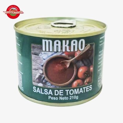 MAKAO 210 g Salsa in scatola De pomodori Brix9-11%