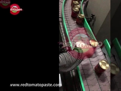 Pasta di pomodoro triplo concentrato in scatola 425 g tappo duro aperto per scatola