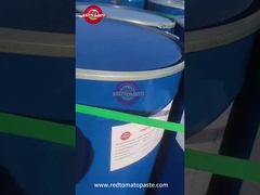 Pasta di pomodori OEM Cold Break Brix 36-38%, HACCP Pasta di pomodori in tamburo