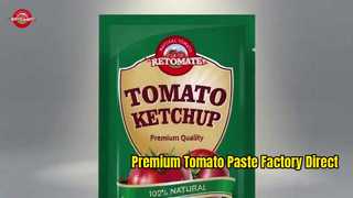 Sacchetti di ketchup di qualità superiore da 50 g