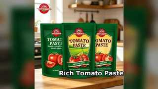 Booster di sapore in busta di concentrato di pomodoro da 80 g