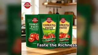 Busta stand up di concentrato di pomodoro da 80 g